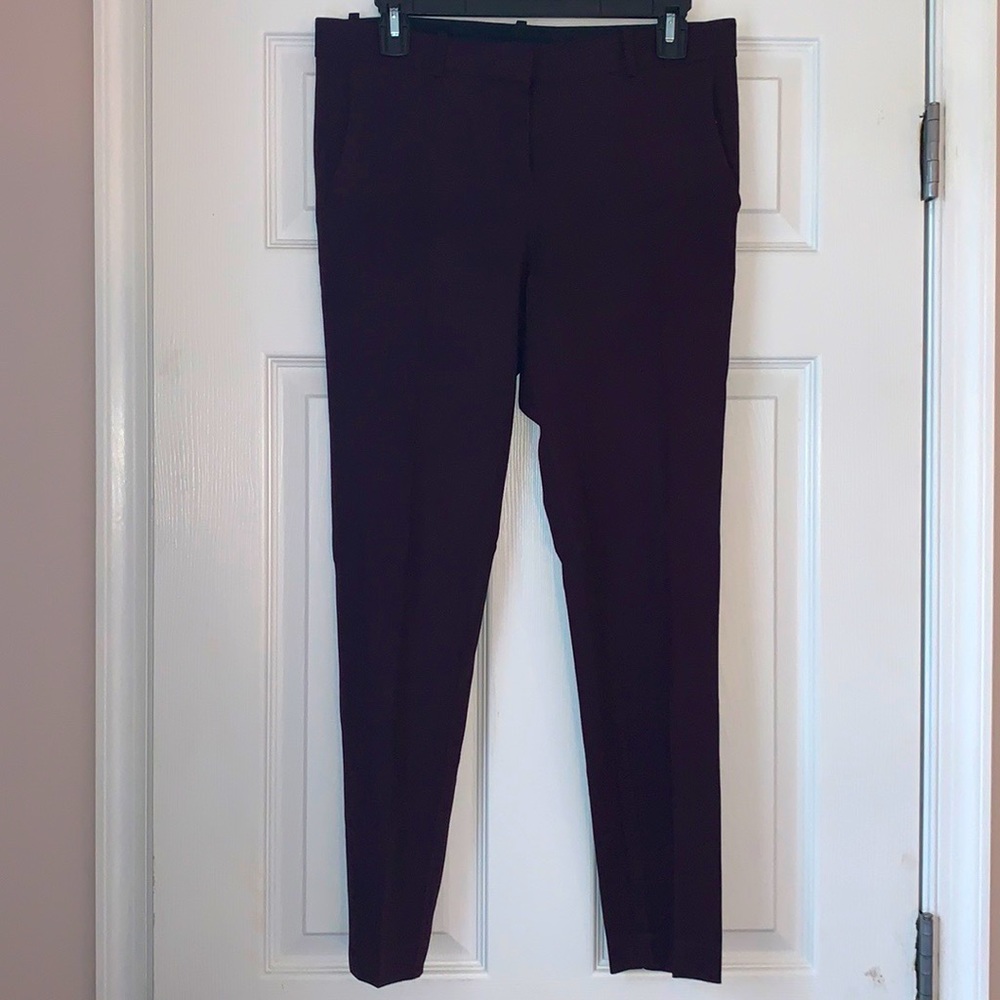 Theory Dark Wine Testra Modern Suit pants